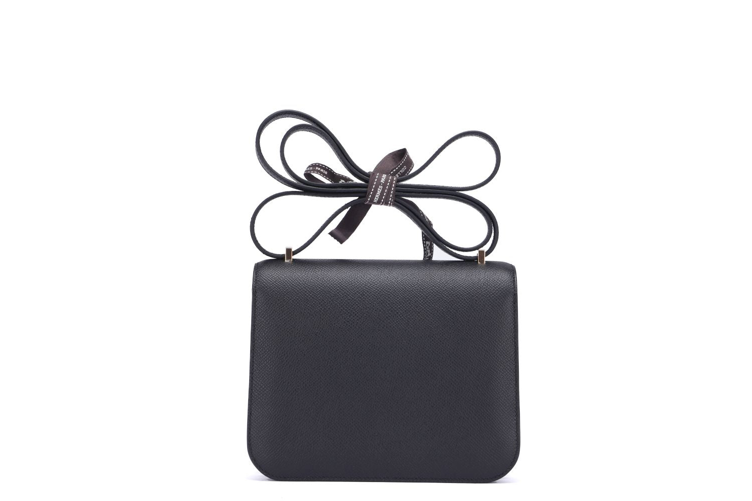 Hermes Constance HSS 18cm, Black Interior Rouge H, Epsom Leather