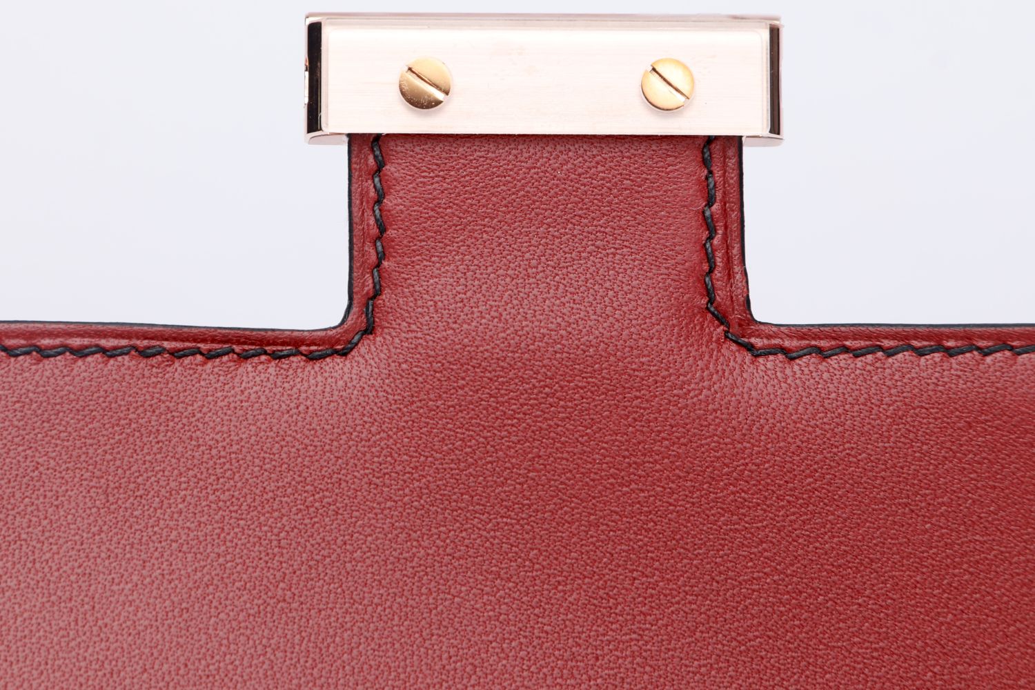 Hermes Constance HSS 18cm, Black Interior Rouge H, Epsom Leather