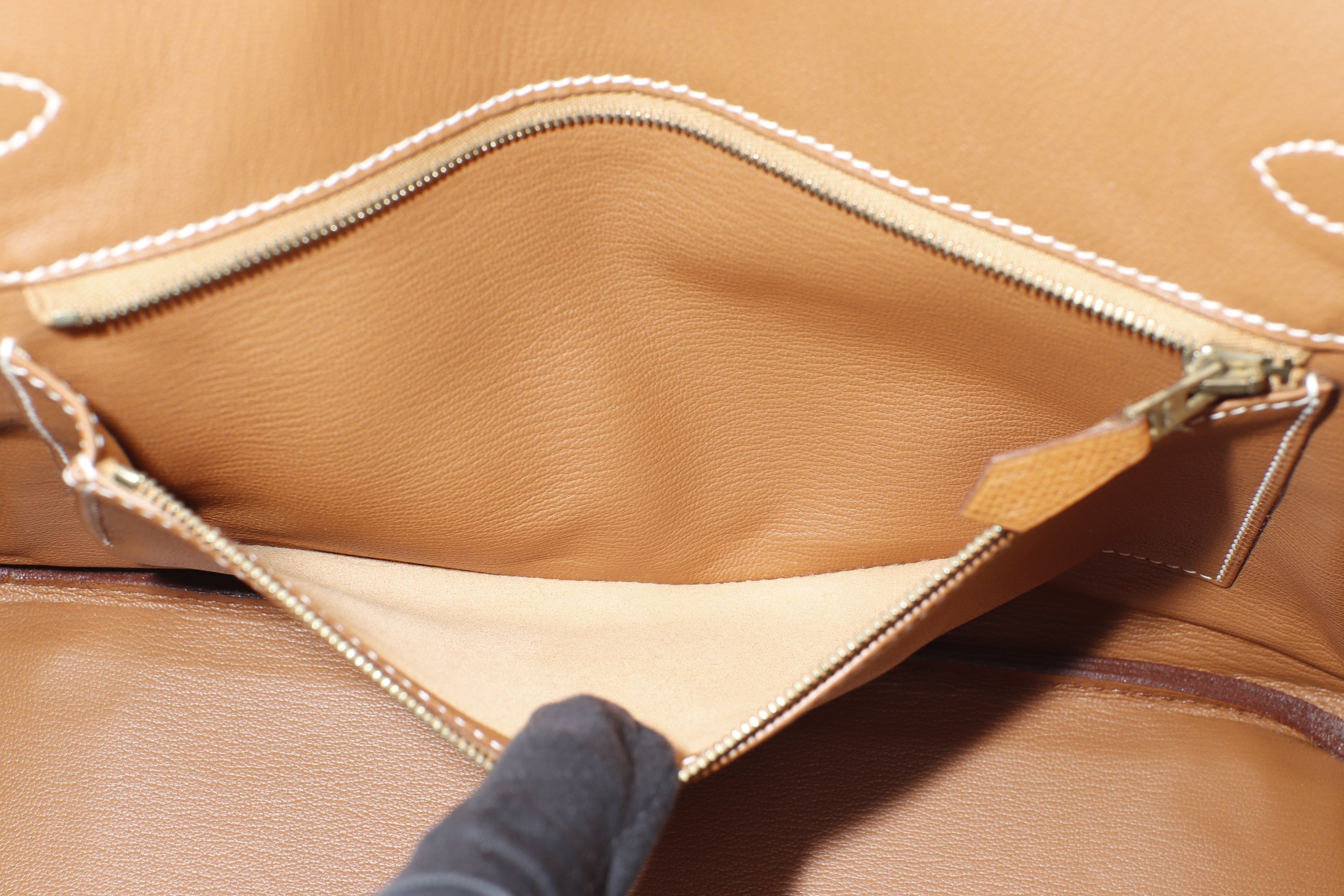 HERMES BIRKIN 30CM (STAMP G SQUARE) GOLD COLOR EPSOM LEATHER, GOLD HARDWARE, WITH LOCK, KEYS & DUST COVER