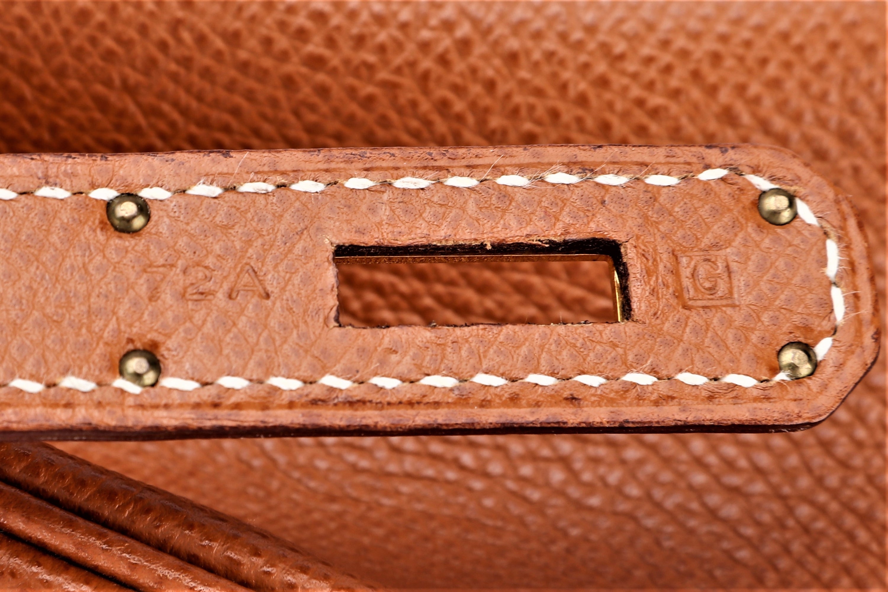 HERMES BIRKIN 30CM (STAMP G SQUARE) GOLD COLOR EPSOM LEATHER, GOLD HARDWARE, WITH LOCK, KEYS & DUST COVER