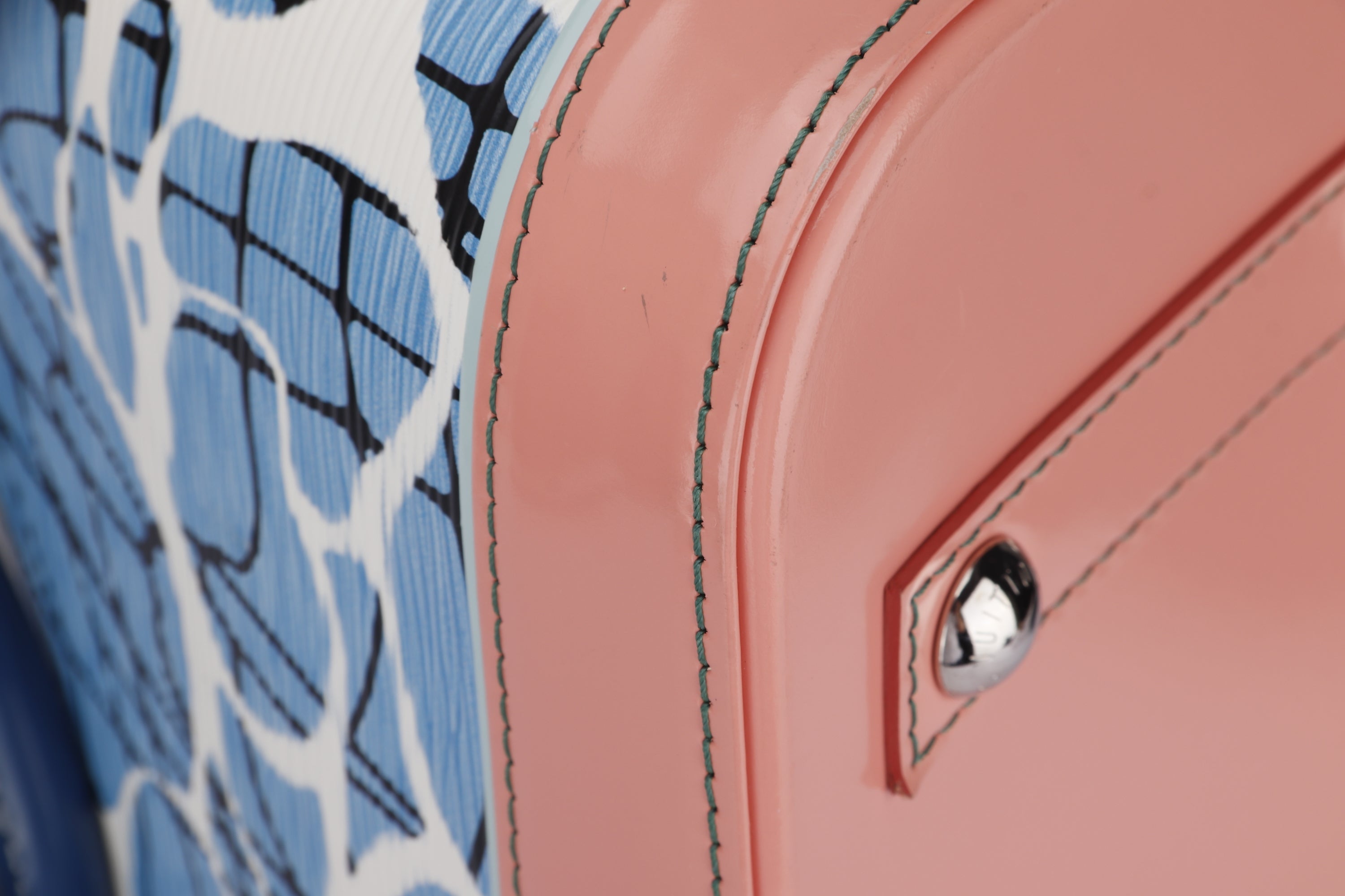 LOUIS VUITTON ALMA AQUA PRINT HANDBAG (FL3185), WITH KEYS, LOCK & DUST COVER