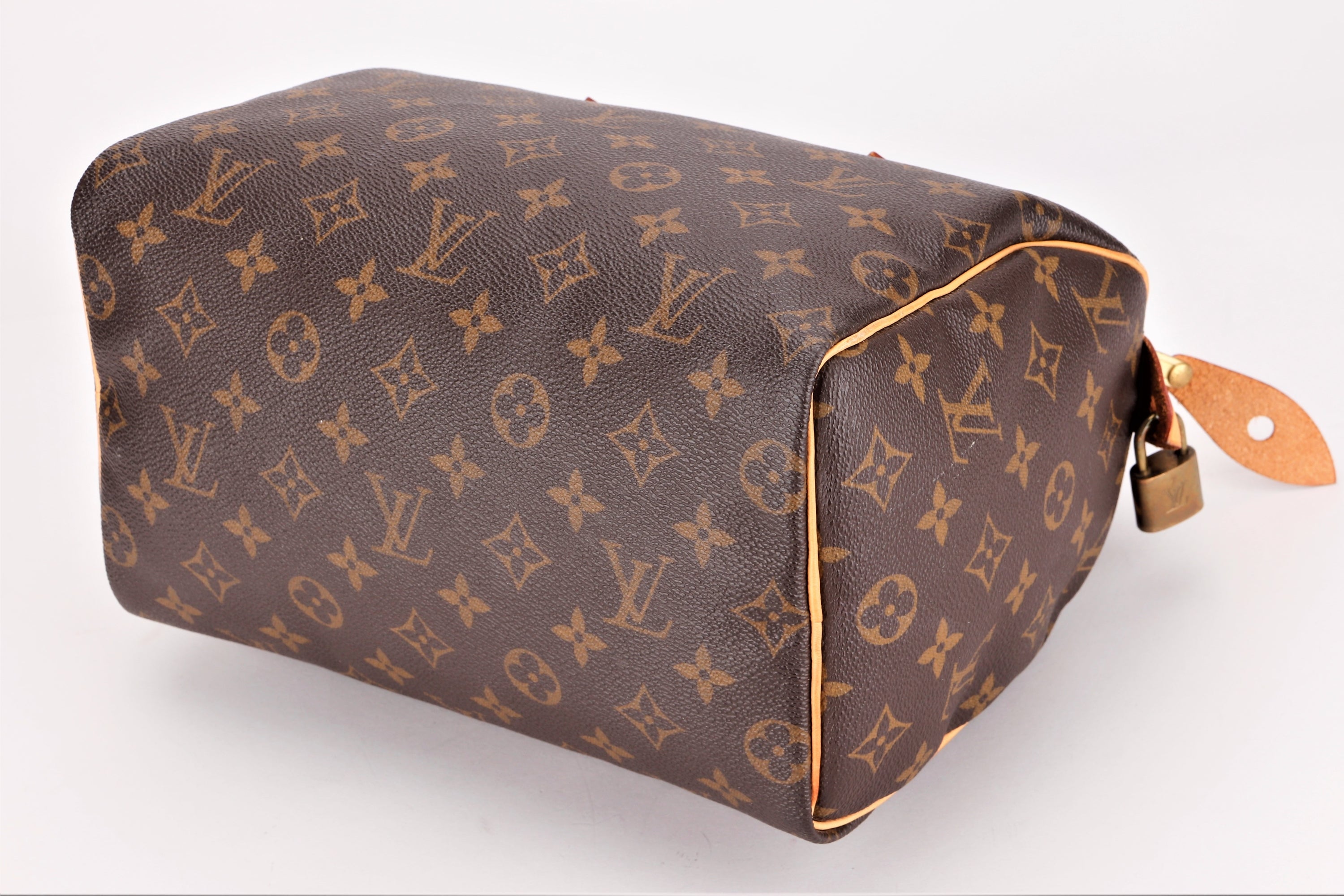LOUIS VUITTON M41109 SPEEDY 25 (SP1006) MONOGRAM CANVAS, WITH LOCK, NO KEYS & DUST COVER