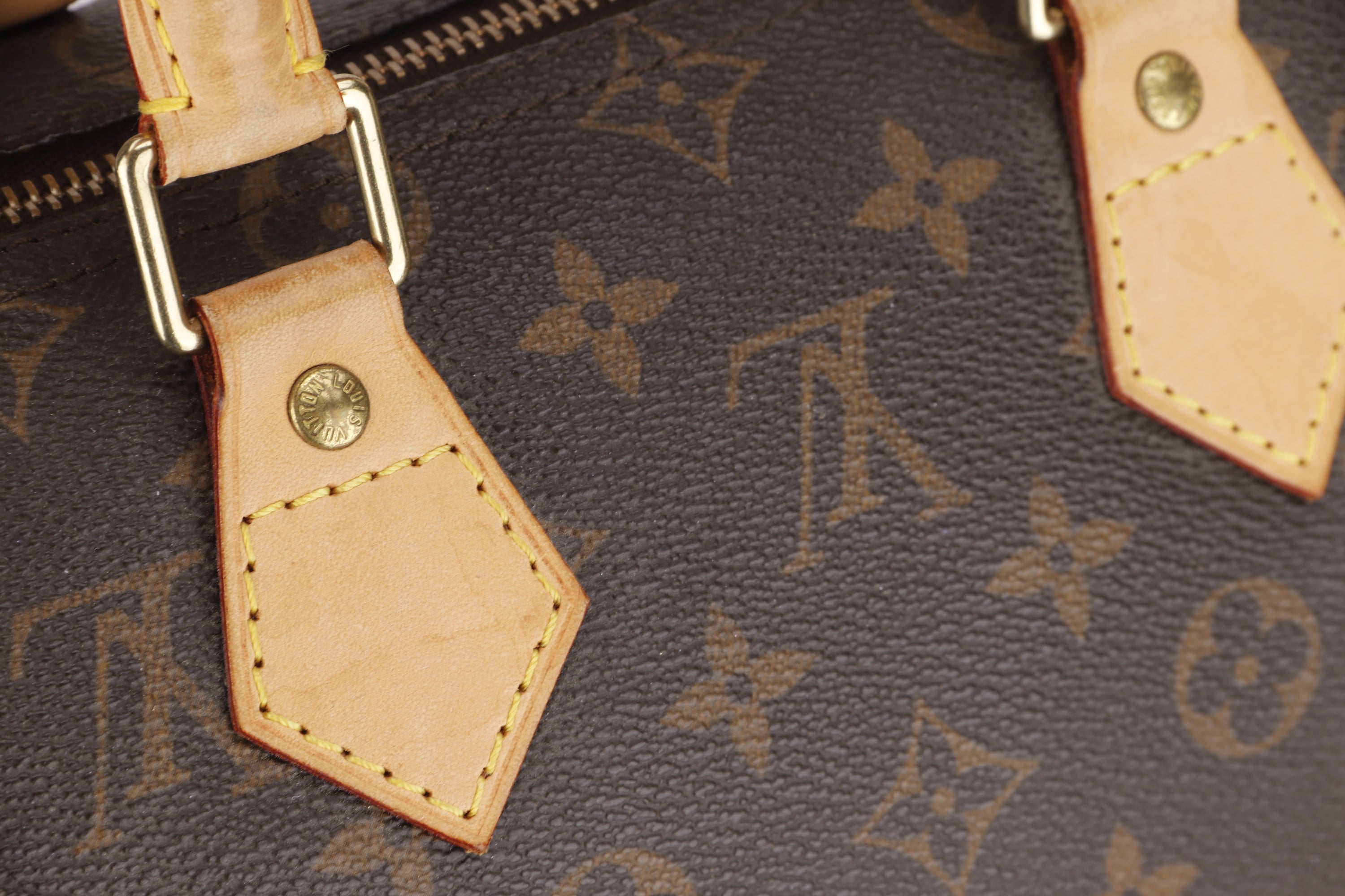 LOUIS VUITTON M41109 SPEEDY 25 (SP1006) MONOGRAM CANVAS, WITH LOCK, NO KEYS & DUST COVER