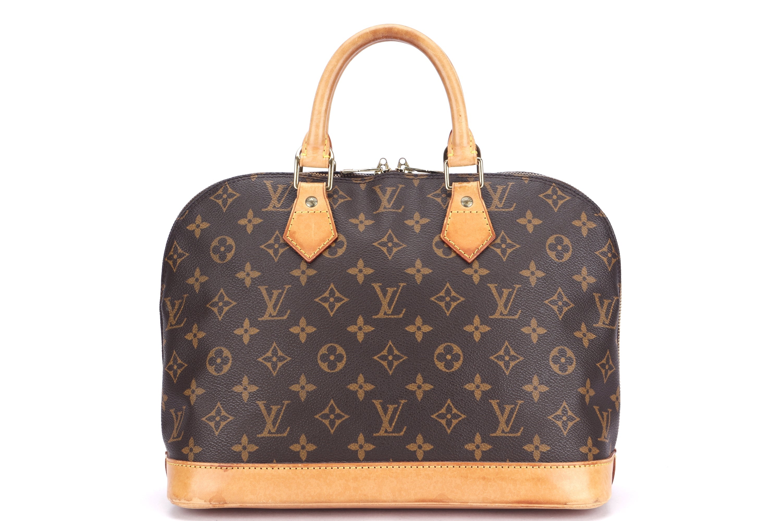 LOUIS VUITTON ALMA (BA0966) PM SIZE MONOGRAM EBÈNE, NO DUST COVER