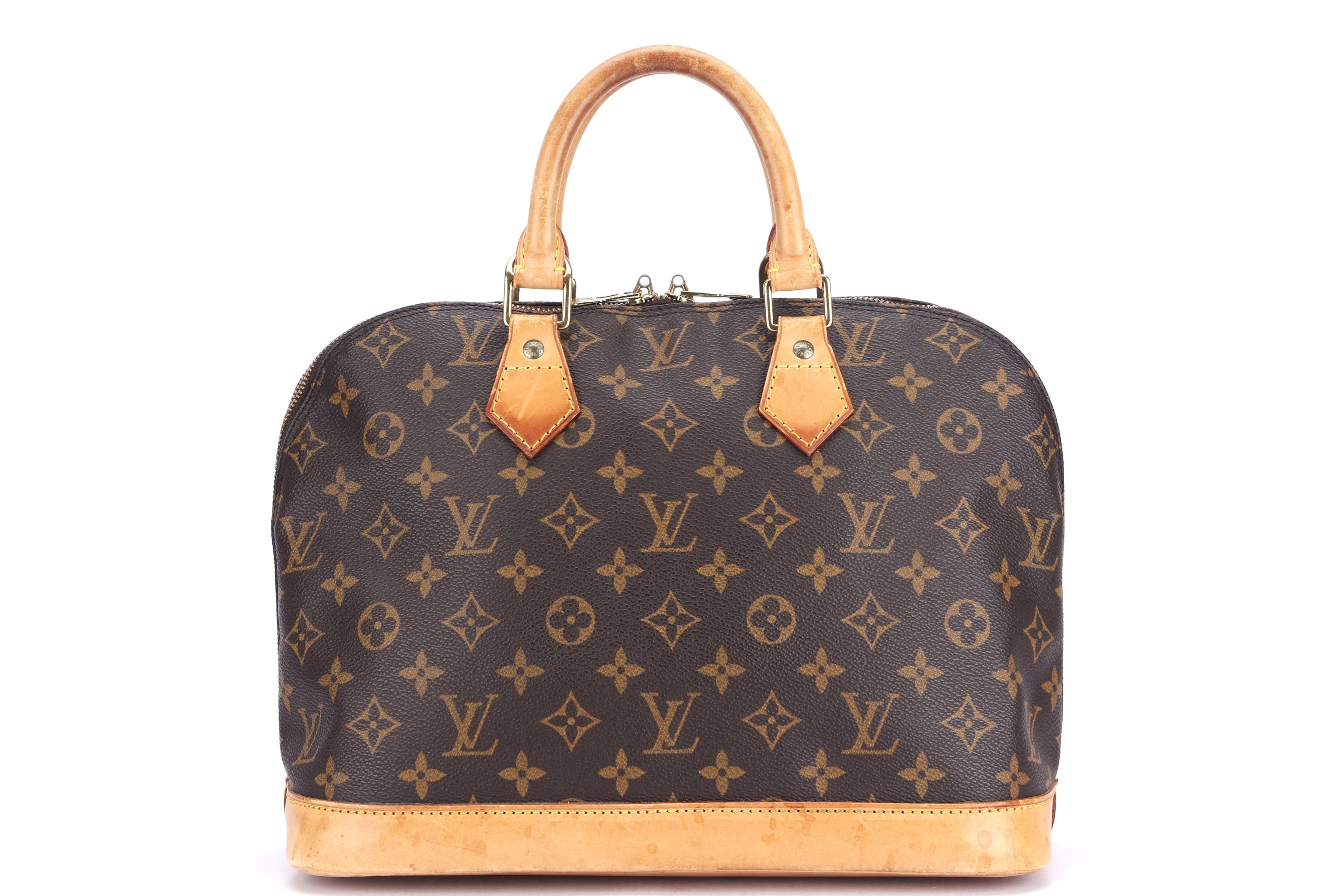 LOUIS VUITTON ALMA (BA0966) PM SIZE MONOGRAM EBÈNE, NO DUST COVER