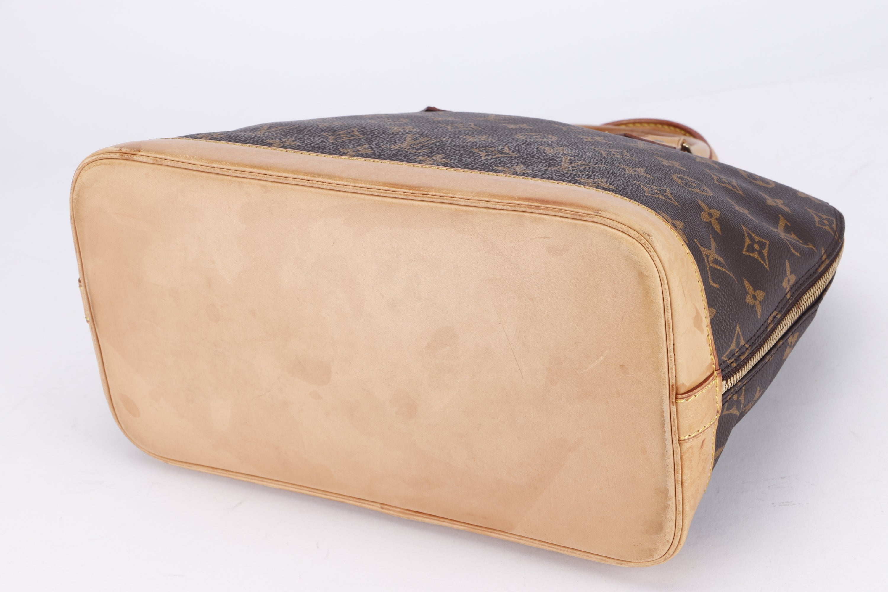 LOUIS VUITTON ALMA (BA0966) PM SIZE MONOGRAM EBÈNE, NO DUST COVER