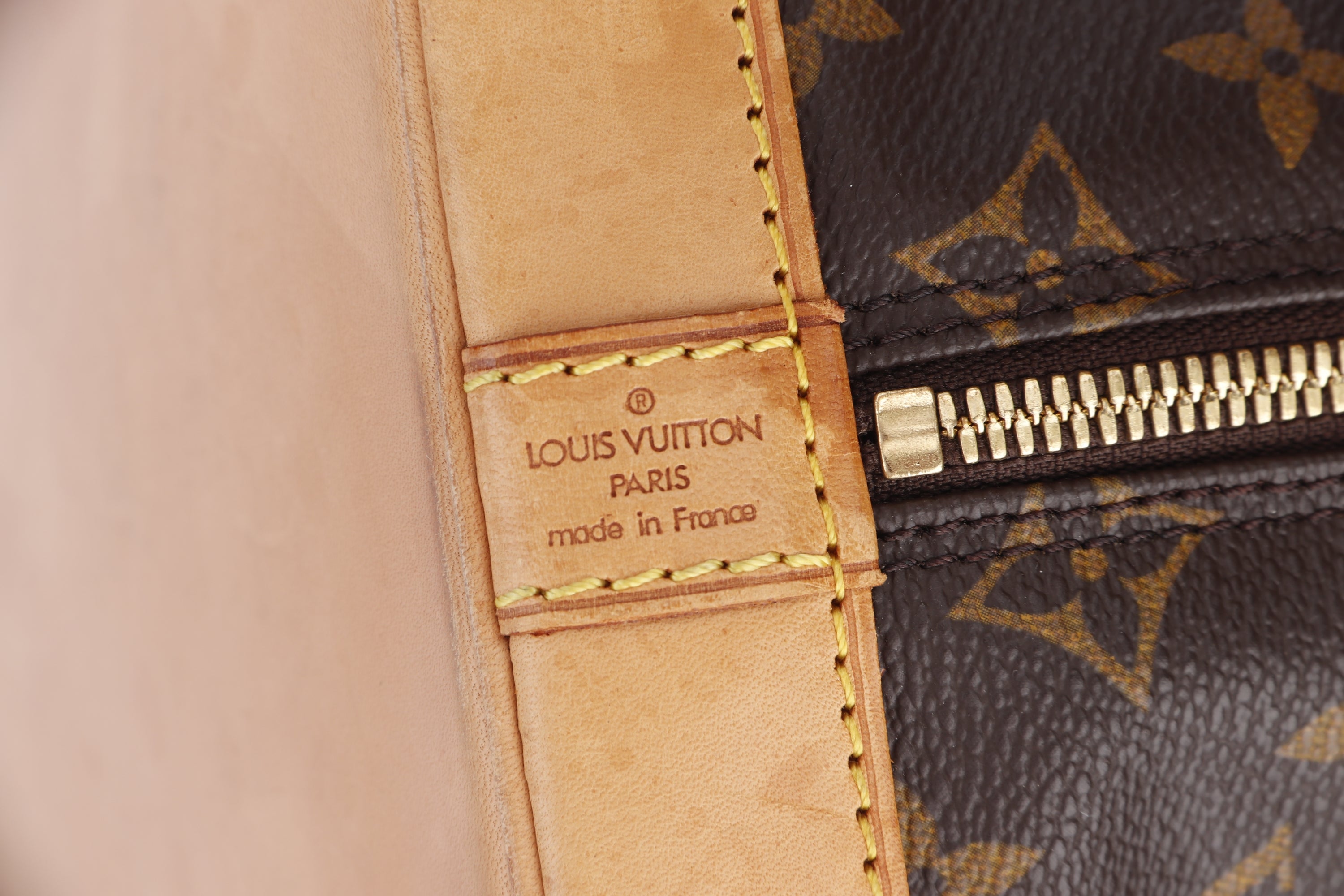 LOUIS VUITTON ALMA (BA0966) PM SIZE MONOGRAM EBÈNE, NO DUST COVER