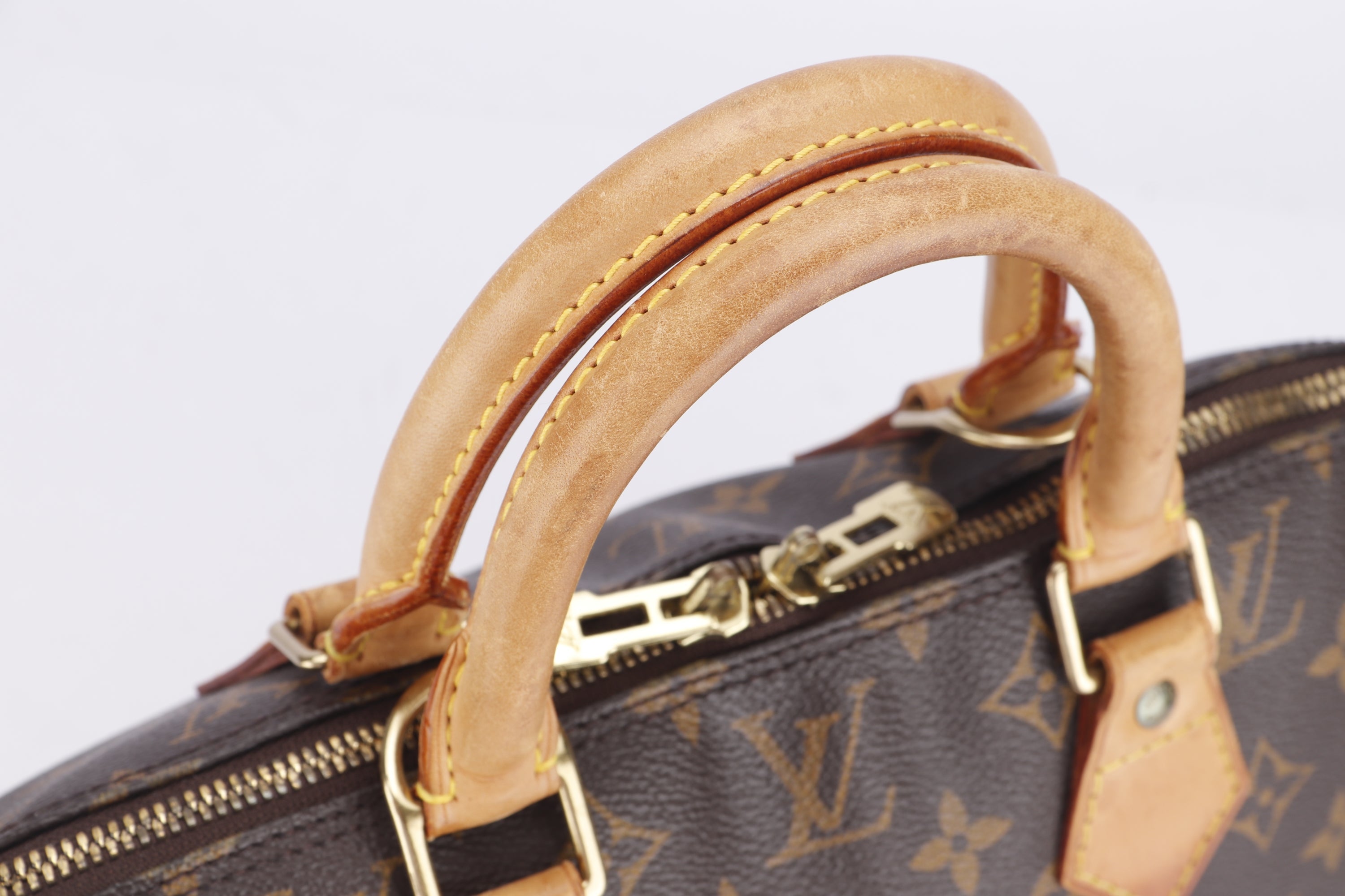 LOUIS VUITTON ALMA (BA0966) PM SIZE MONOGRAM EBÈNE, NO DUST COVER