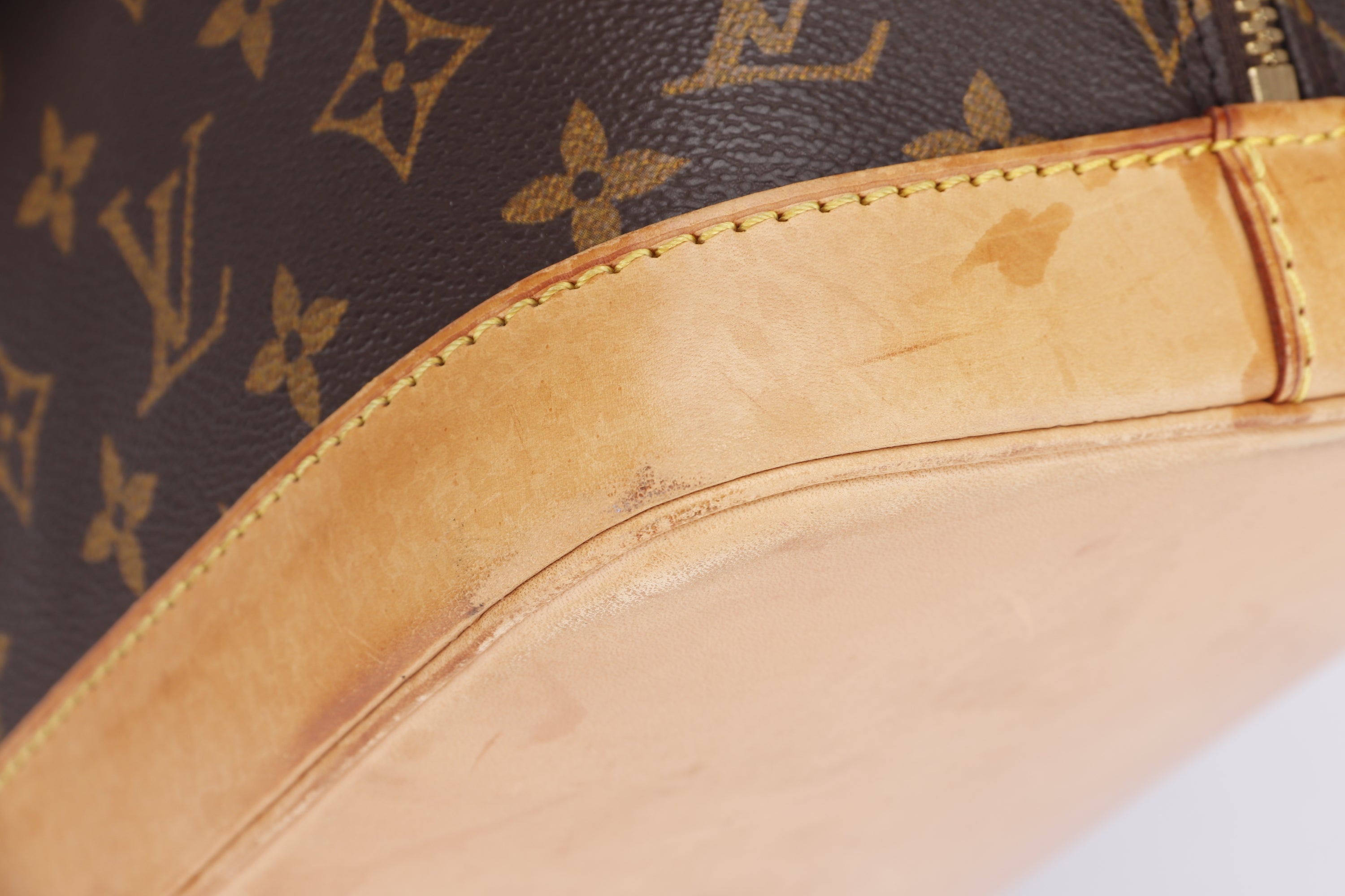 LOUIS VUITTON ALMA (BA0966) PM SIZE MONOGRAM EBÈNE, NO DUST COVER