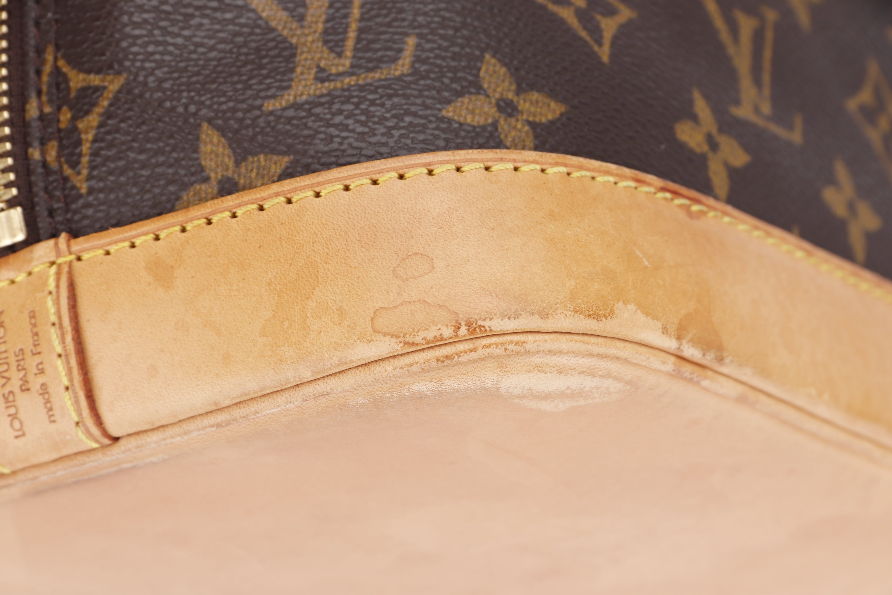 LOUIS VUITTON ALMA (BA0966) PM SIZE MONOGRAM EBÈNE, NO DUST COVER