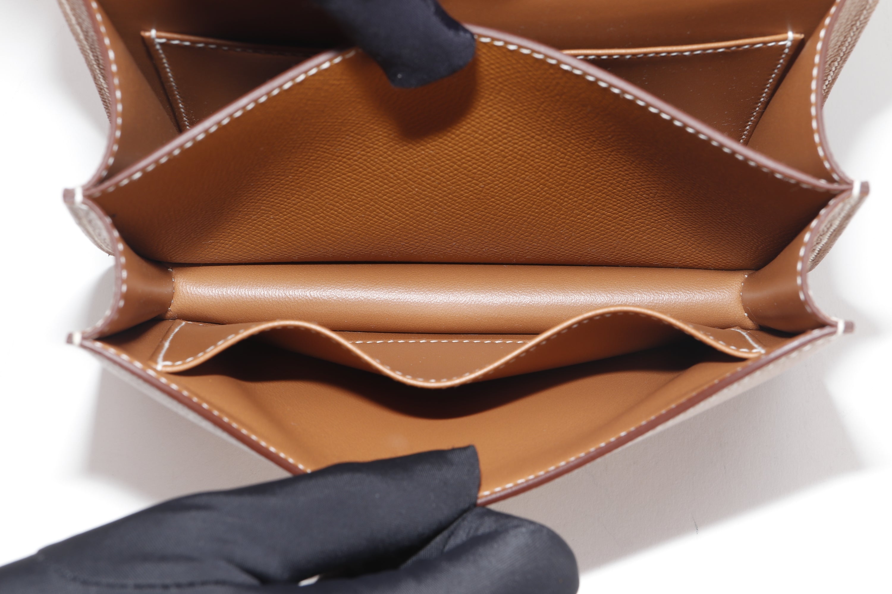 HERMES CONSTANCE 18CM (STAMP U) GOLD COLOR EPSOM LEATHER, GOLD HARDWARE, WITH DUST COVER & BOX
