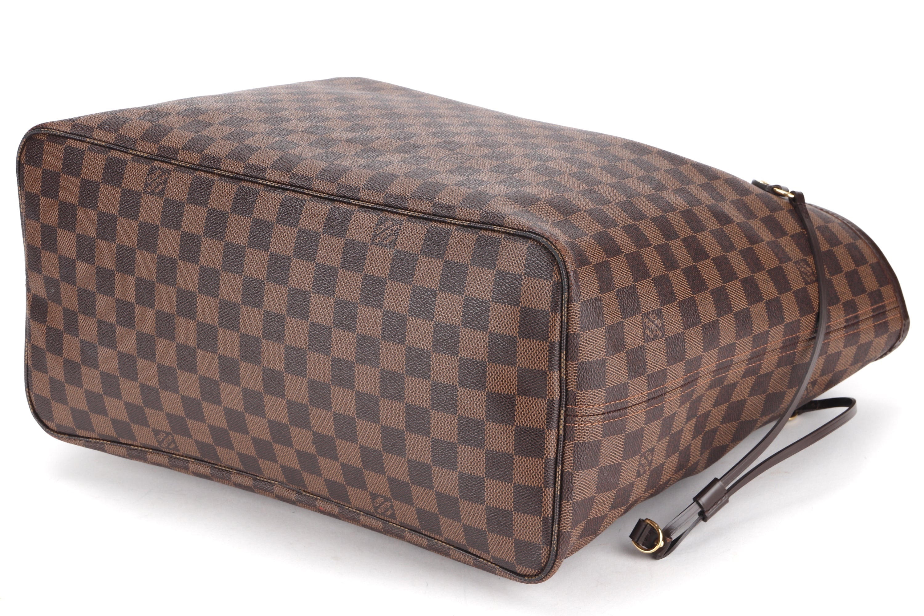 LOUIS VUITTON N41357 NEVERFULL (FL1134) GM SIZE, DAMIER EBENE, WITH POUCH & DUST COVER