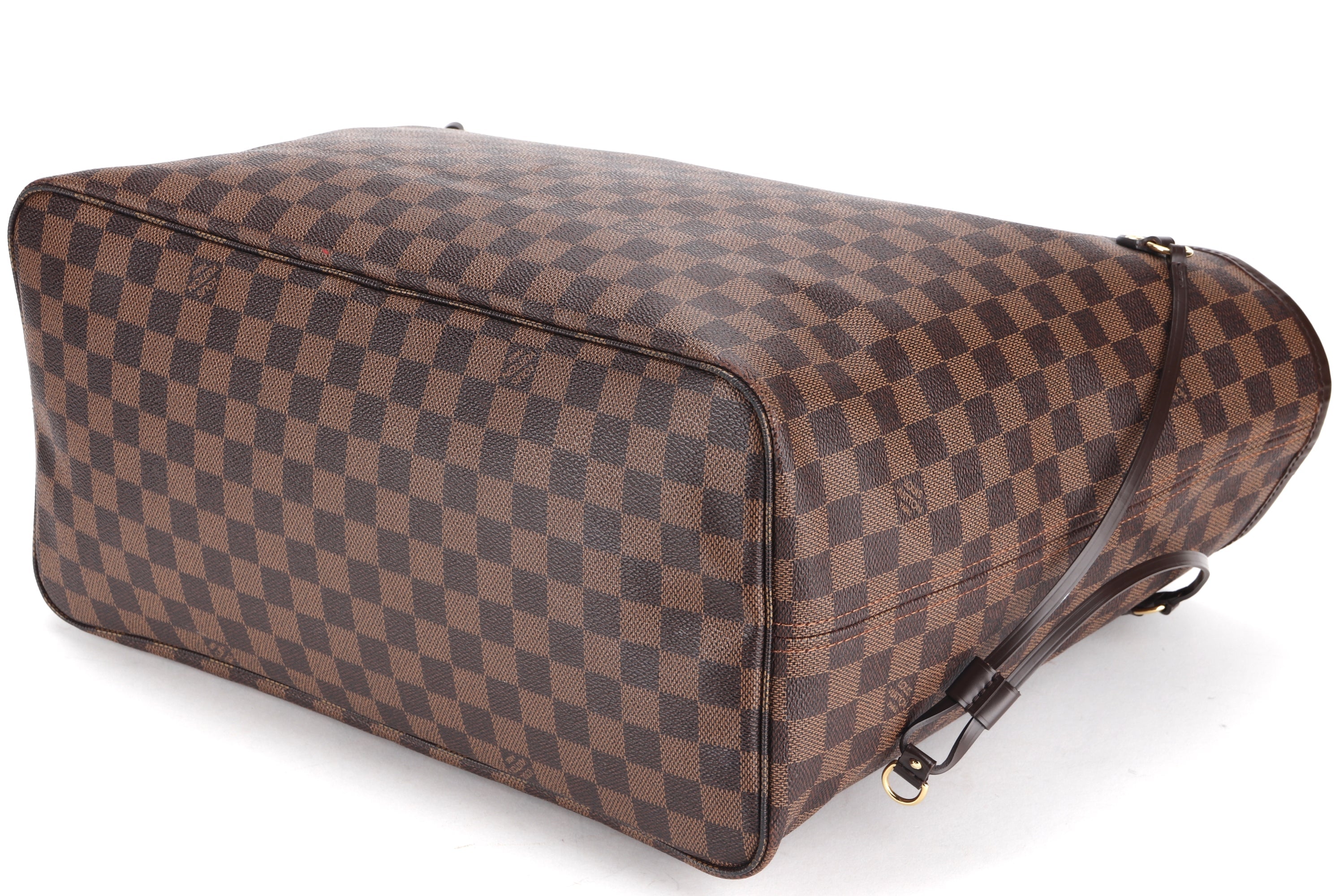 LOUIS VUITTON N41357 NEVERFULL (FL1134) GM SIZE, DAMIER EBENE, WITH POUCH & DUST COVER