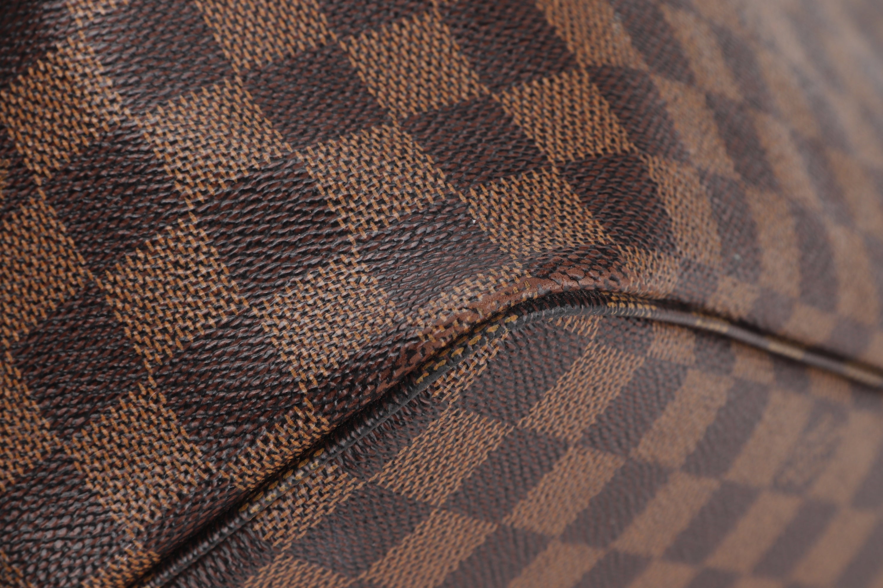 LOUIS VUITTON N41357 NEVERFULL (FL1134) GM SIZE, DAMIER EBENE, WITH POUCH & DUST COVER