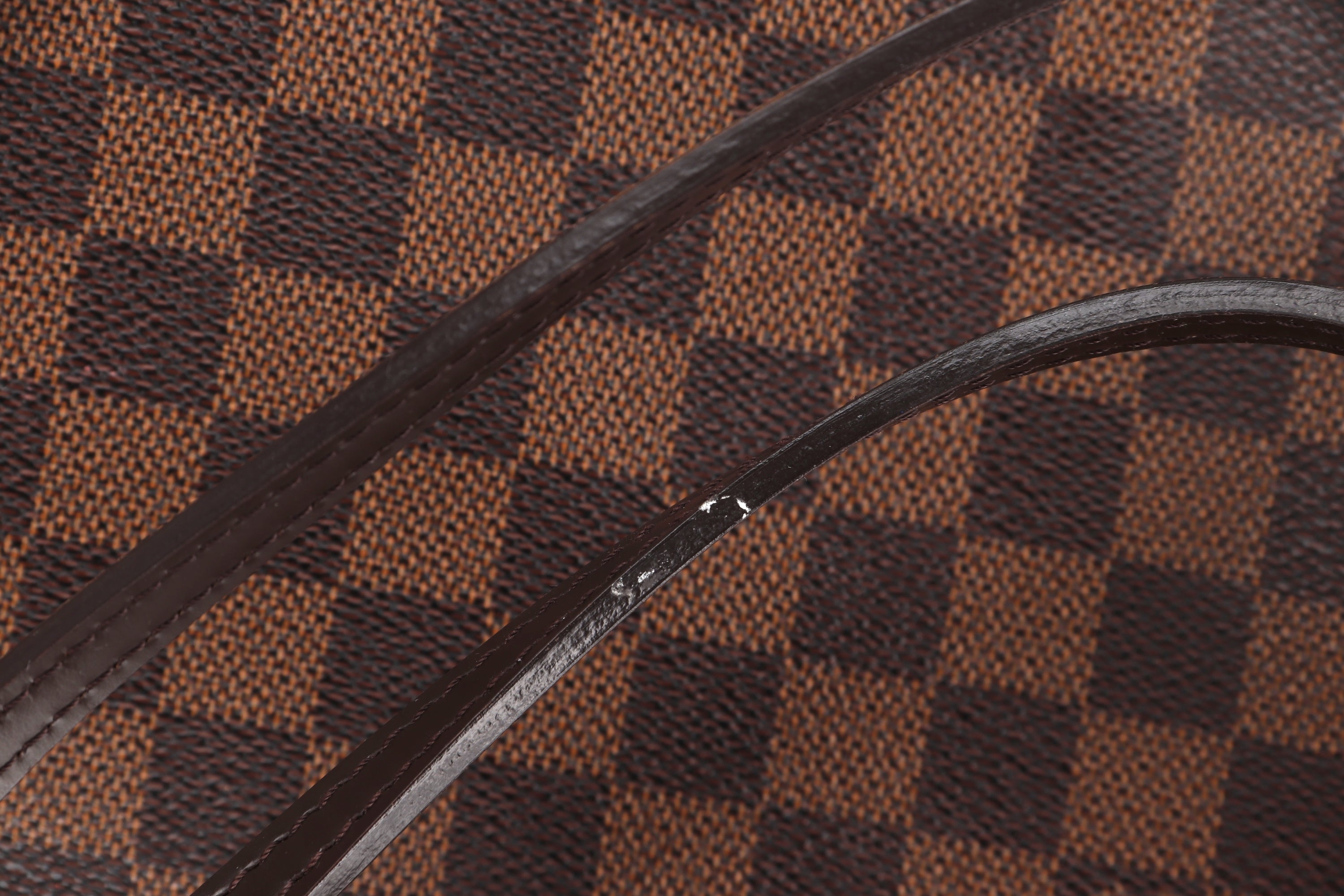 LOUIS VUITTON N41357 NEVERFULL (FL1134) GM SIZE, DAMIER EBENE, WITH POUCH & DUST COVER