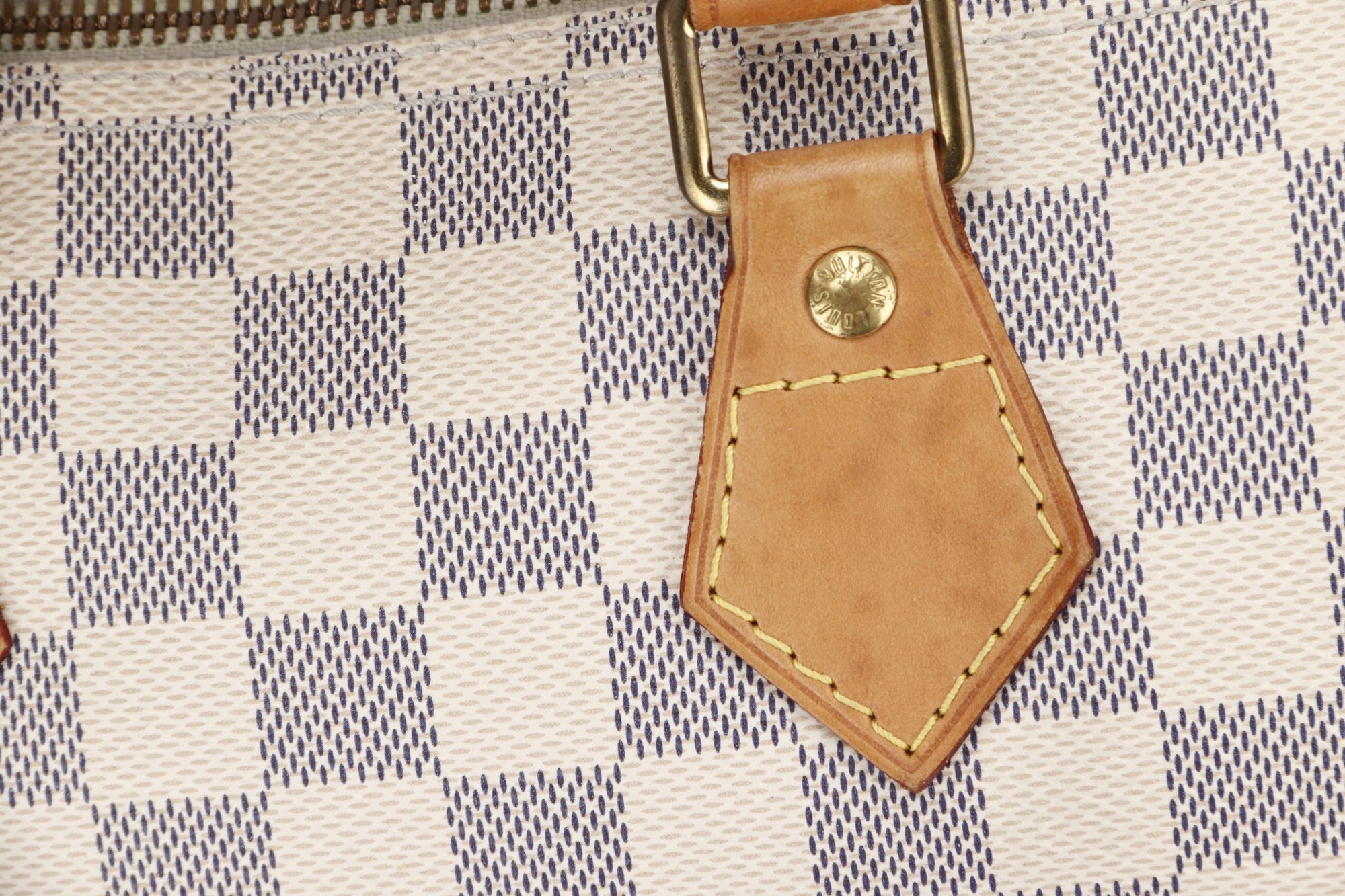 Louis Vuitton Speedy 25 (N41534) (MB1143) Damier Azur Canvas, with Keys, Lock & Dust Cover